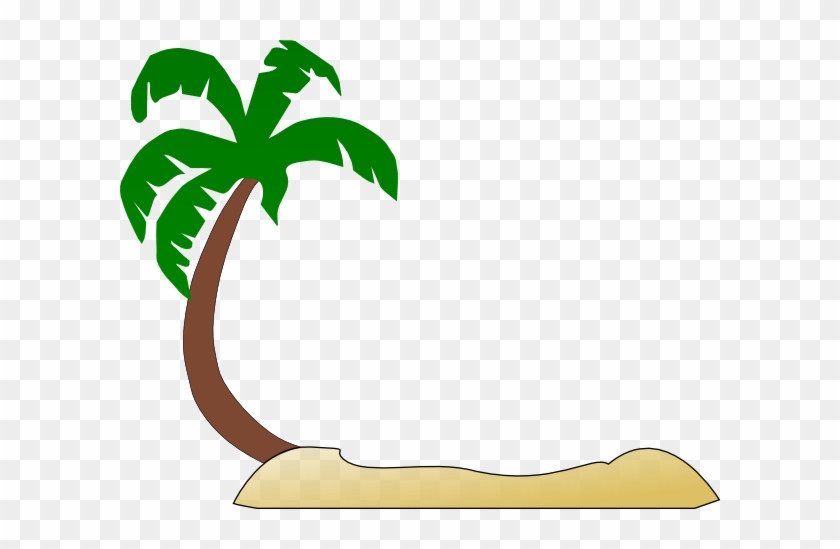 Palm Tree Beach Clipart - Tropical Palm Tree Clip Art #958563