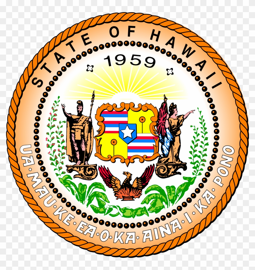 Hawaii Graphics 11, Buy Clip Art - Hawaii State Seal #958599