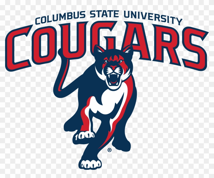 Csu Logo Horz2 - Columbus State University Cougars Logo #958606