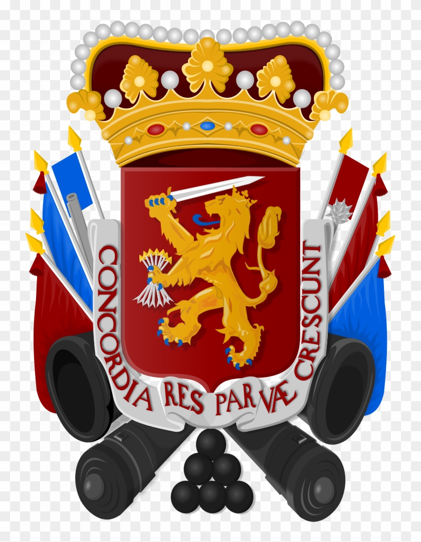 Emblem Of New Batavia - United Netherlands Coat Of Arms #958677