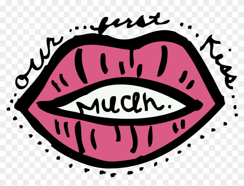 Kiss Clipart Girly - First Kiss Clip Art #958700