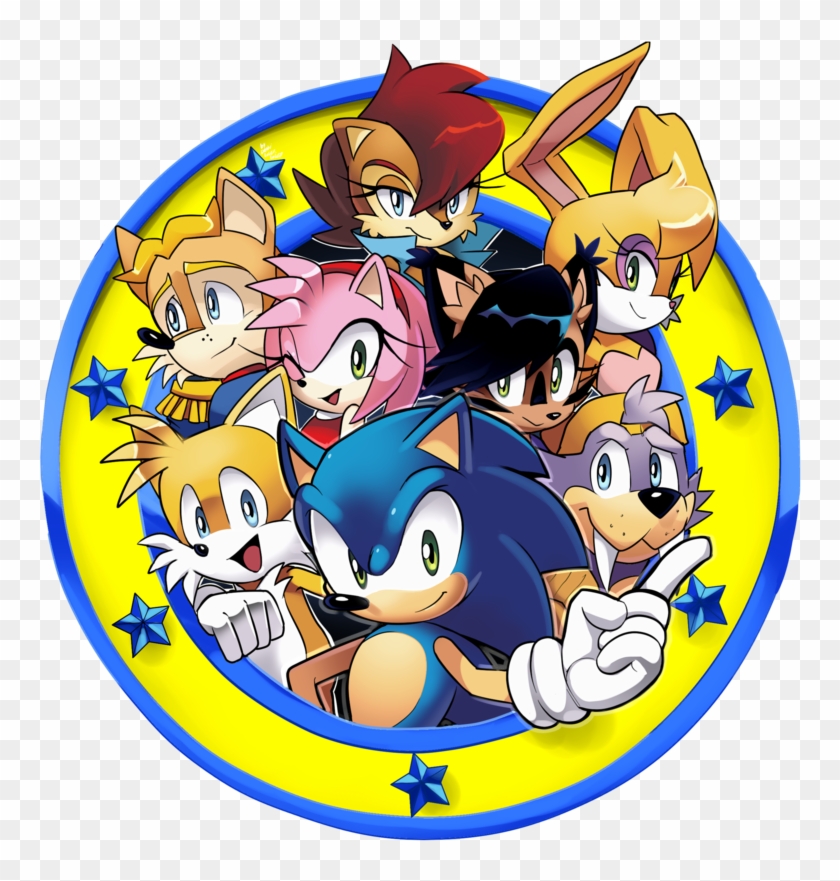 Freedom Fighters Emblem /archie Sonic Online By Drawloverlala - Archie Sonic Online #958706