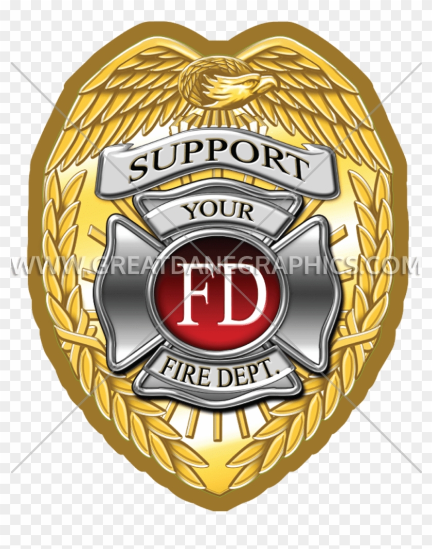 Support Fire Department Badge - Gateway Computing Ltd #958772