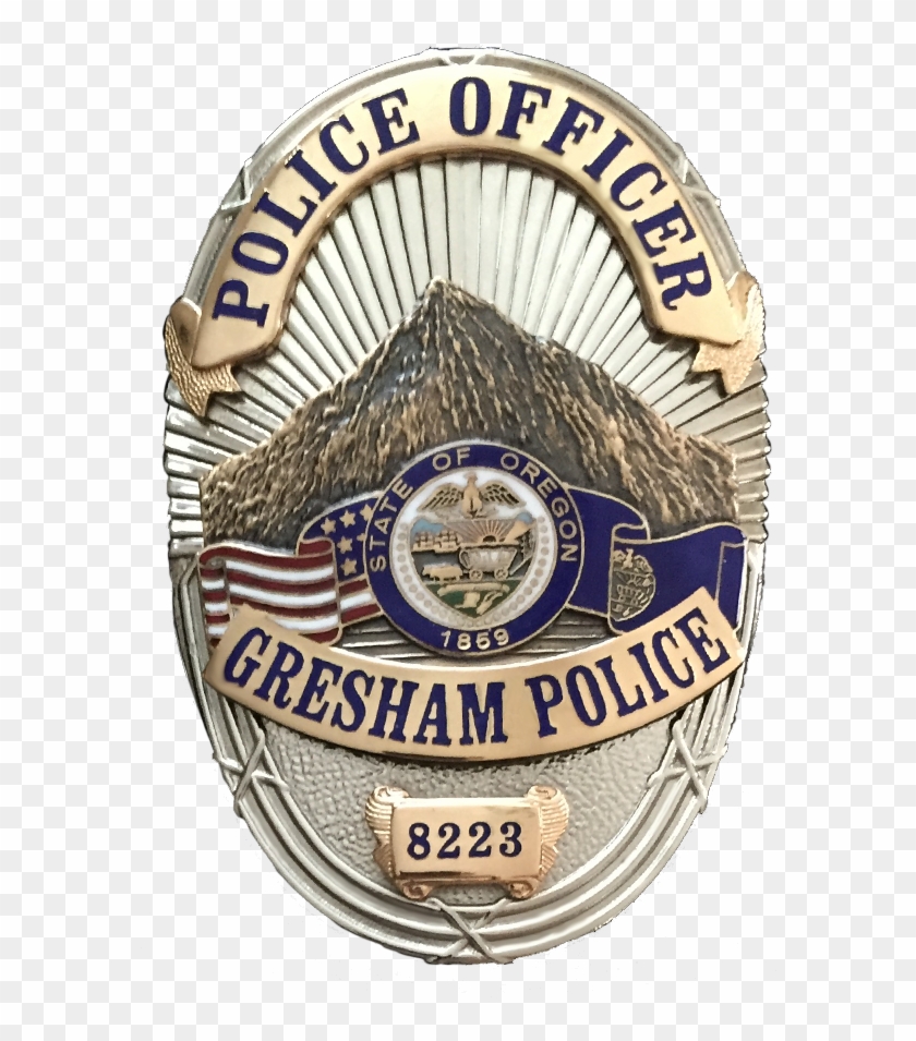 8223 Badge - Gresham Police Department Badge #958802