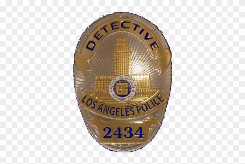 Badge Of An Lapd Detective With The Badge Number - Los Angeles Police Badge #958848