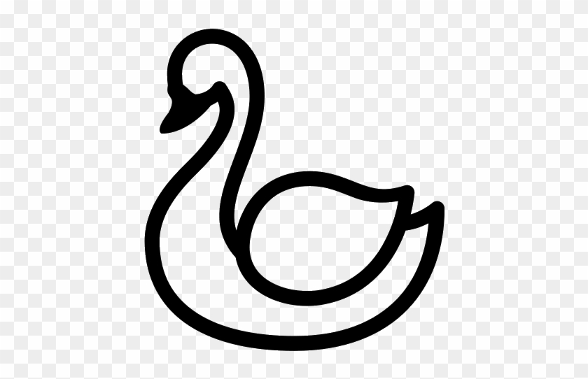Swan Clipart Transparent - Swan Icon #958906
