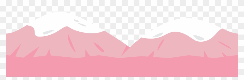 Pink Mountain Clipart #958992