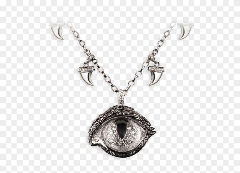 Mirada Felina Necklace - Silver #959126