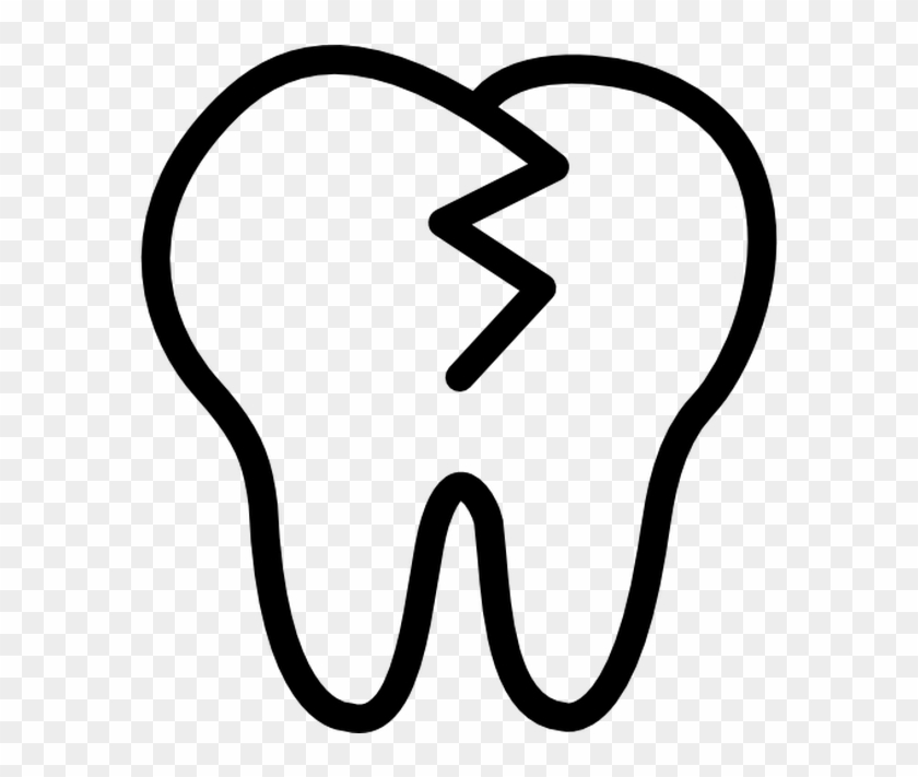 Shape Human Tooth Line Clip Art - Dentist #959156