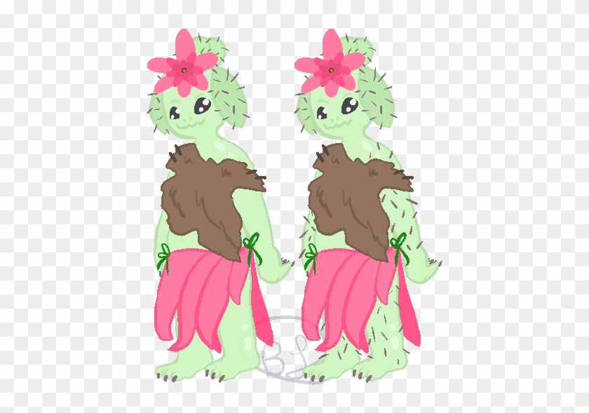 Tiny Cactus Floran Child By Watermelonmaster On Deviantart - Cactus Floran #959173