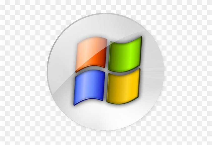 Large Circular Windows Vista Computer Icon Png Download - Windows #959374