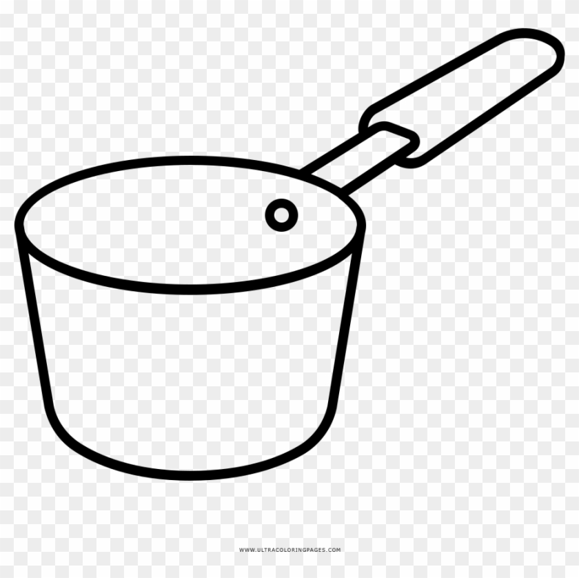 Saucepan Coloring Page - Desenho De Panela Para Colorir #959456