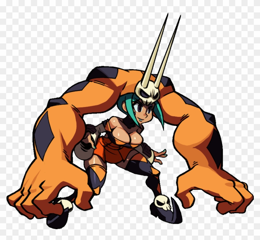 View Samegoogleiqdbsaucenao Cerebella Animacion Stand - Skullgirls Cerebella Gif #959540