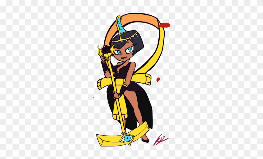 Yellow Clip Art Fictional Character - Skullgirls Eliza Porn Gif #959556