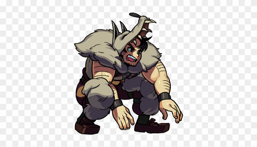 Skullgirls Beowulf Gif - Orc Beowulf #959600