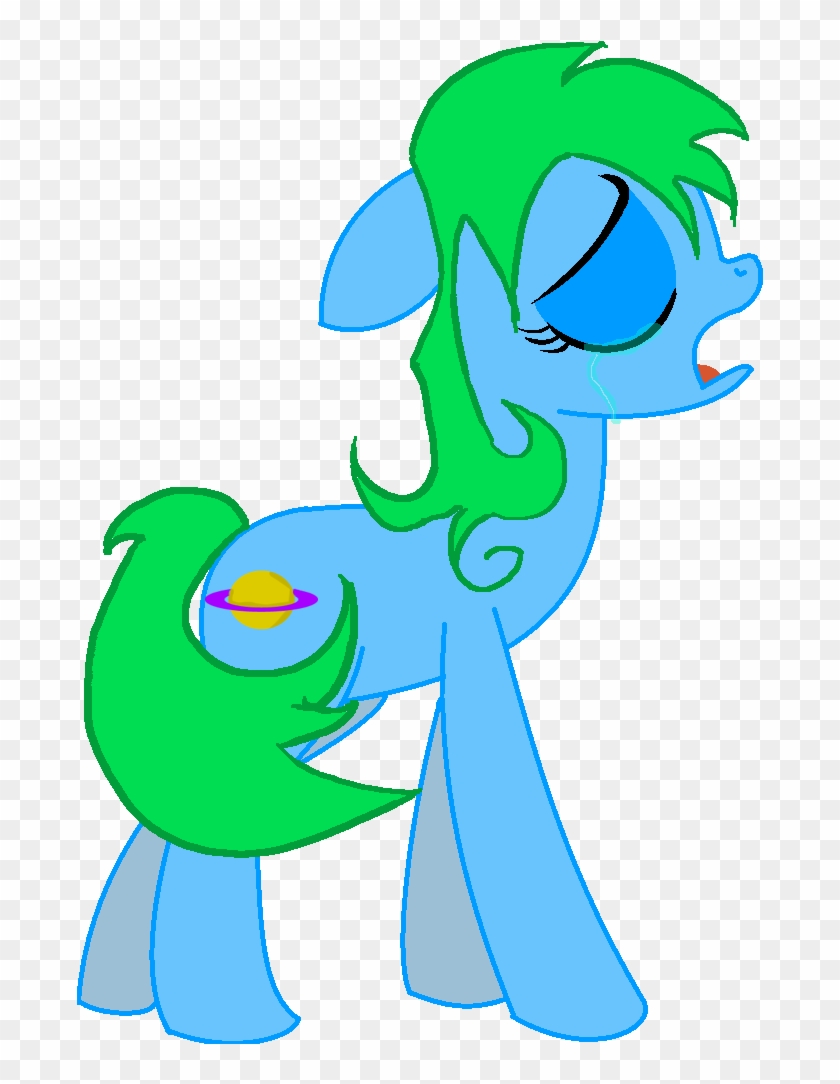 Crying Planet Pony By Foxpocx - Singing Pony Base #959683