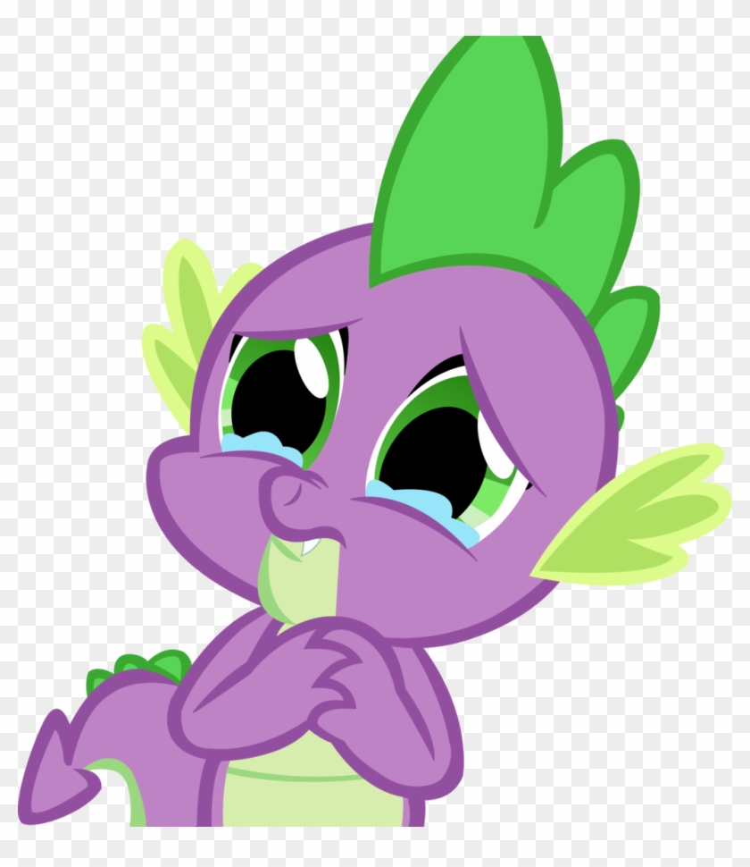 Advance, Crying, Safe, Simple Background, Spike, Transparent - Spike The Dragon Crying #959686
