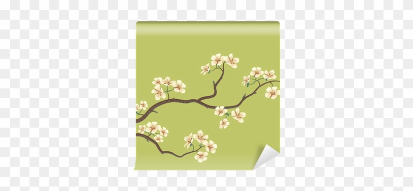 Flowered Sakura, Japanese Cherry Tree Wall Mural • - Cherry Blossom #959732