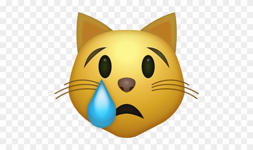 Pouting cat emoji clipart. Free download transparent .PNG