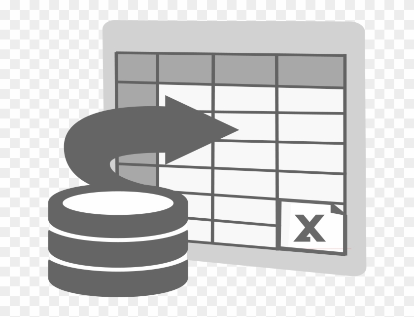 Database Clipart Transparent - Excel Clipart #959926