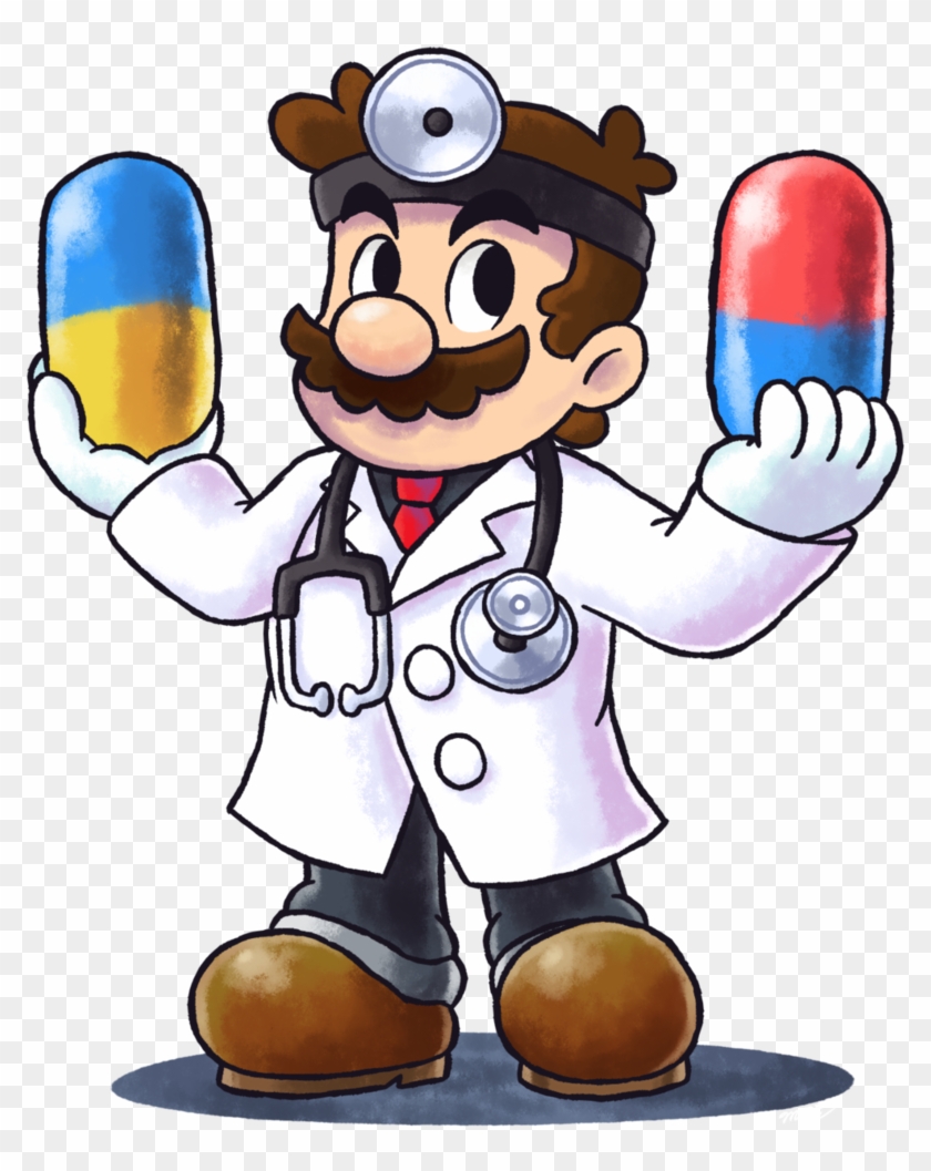 Mario Luigi - Mario And Luigi Dr Mario #959938