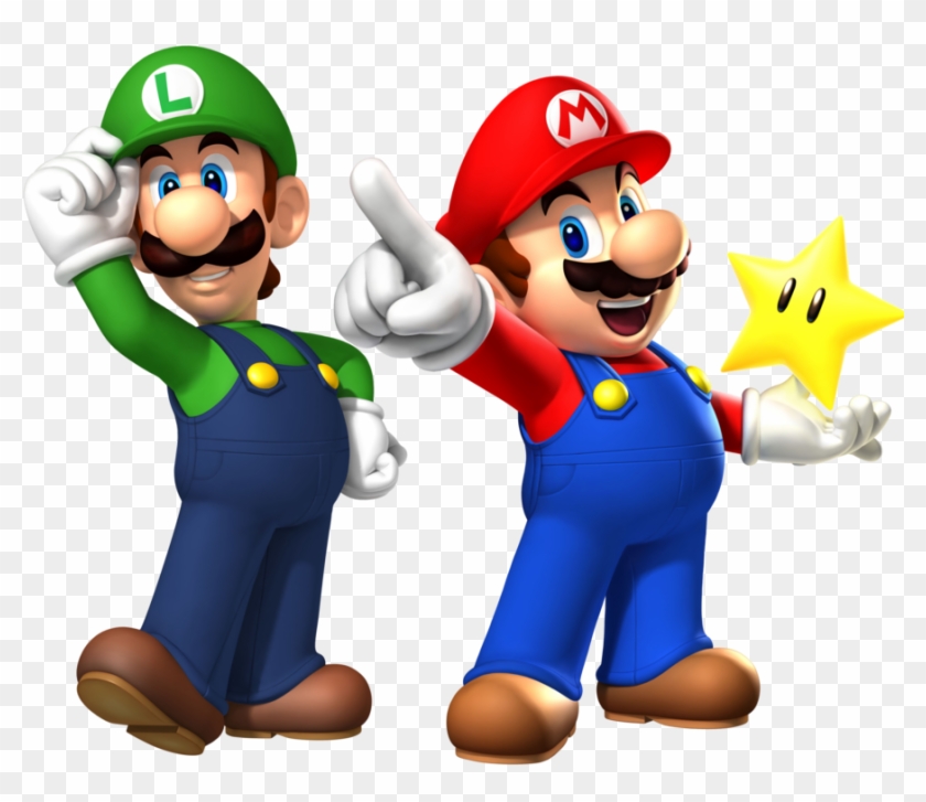 Mario And Luigi Clipart - Super Mario And Luigi #959998