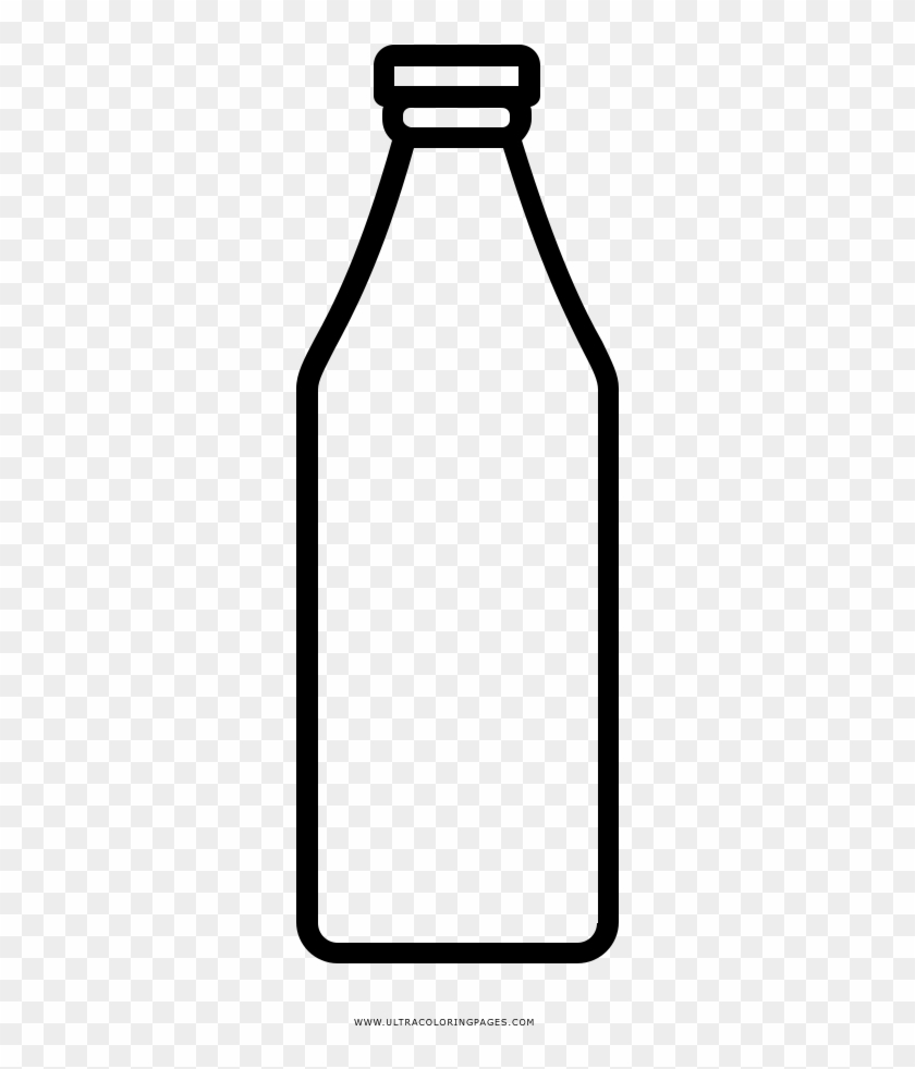 Milk Bottle Coloring Page - Drawing #959995