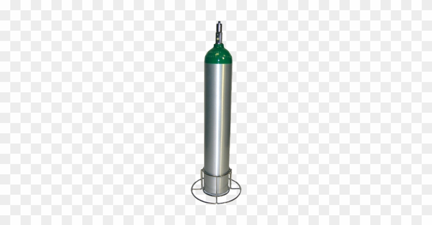 Oxygen Cylinder/tank Racks And Carts, Sinle “e” Stand - Oxygen Tank Transparent #959997