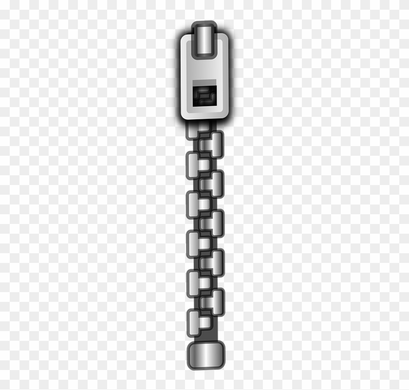 Zipper Clipart Closed - Imagen De Un Cierre #960002