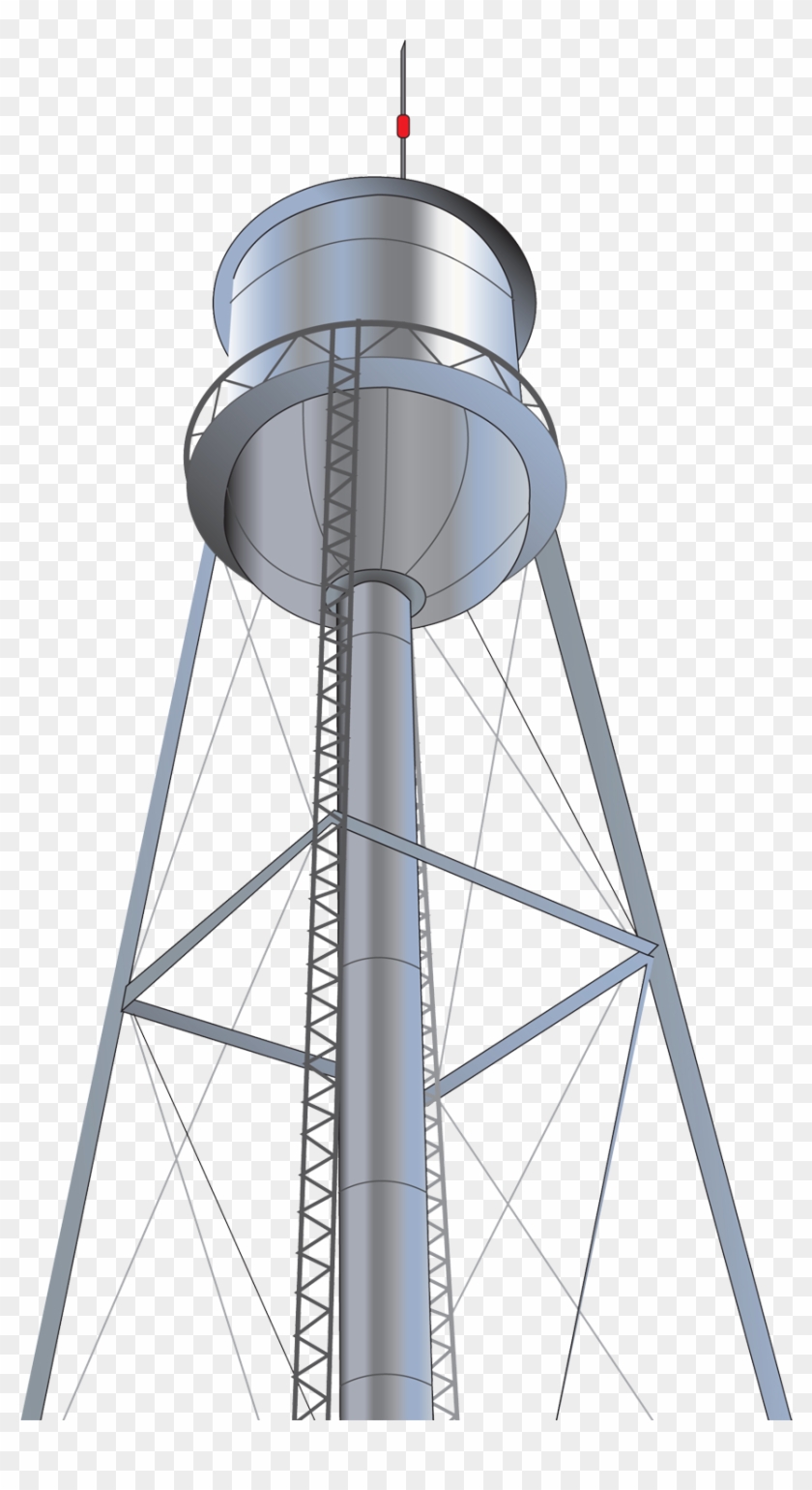 Water Tower Clip Art Eri Doodle Designs And Creations - Water Tower #960019