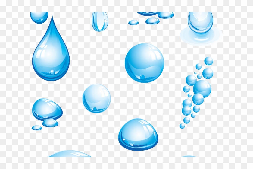 Water Blister Clipart Png Format - Clip Art Water Droplets #960069