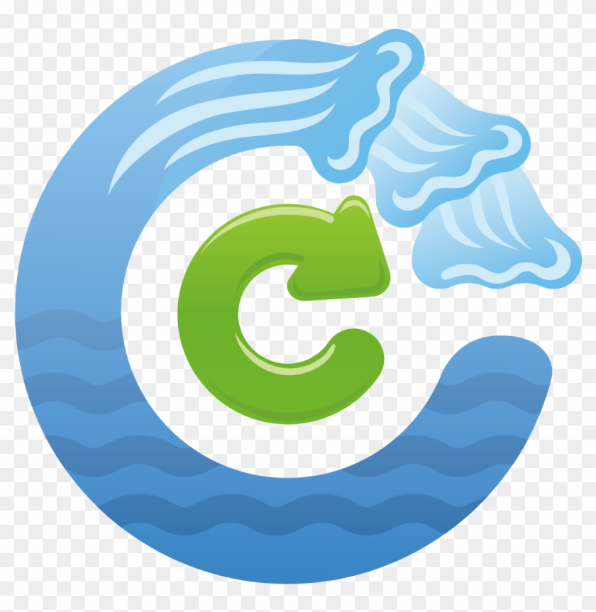 Water Vapor Drop Cloud - Blue #960103