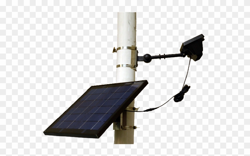 Solar Powered Flagpole Light #960118