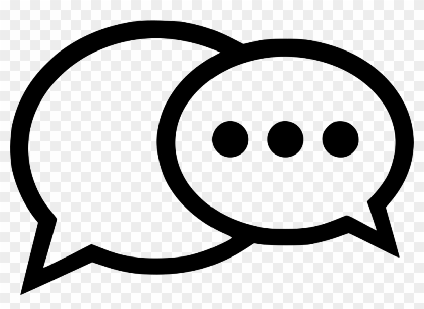 Bubbles Talk Chat Conversation More Wait Comments - Icon #960149