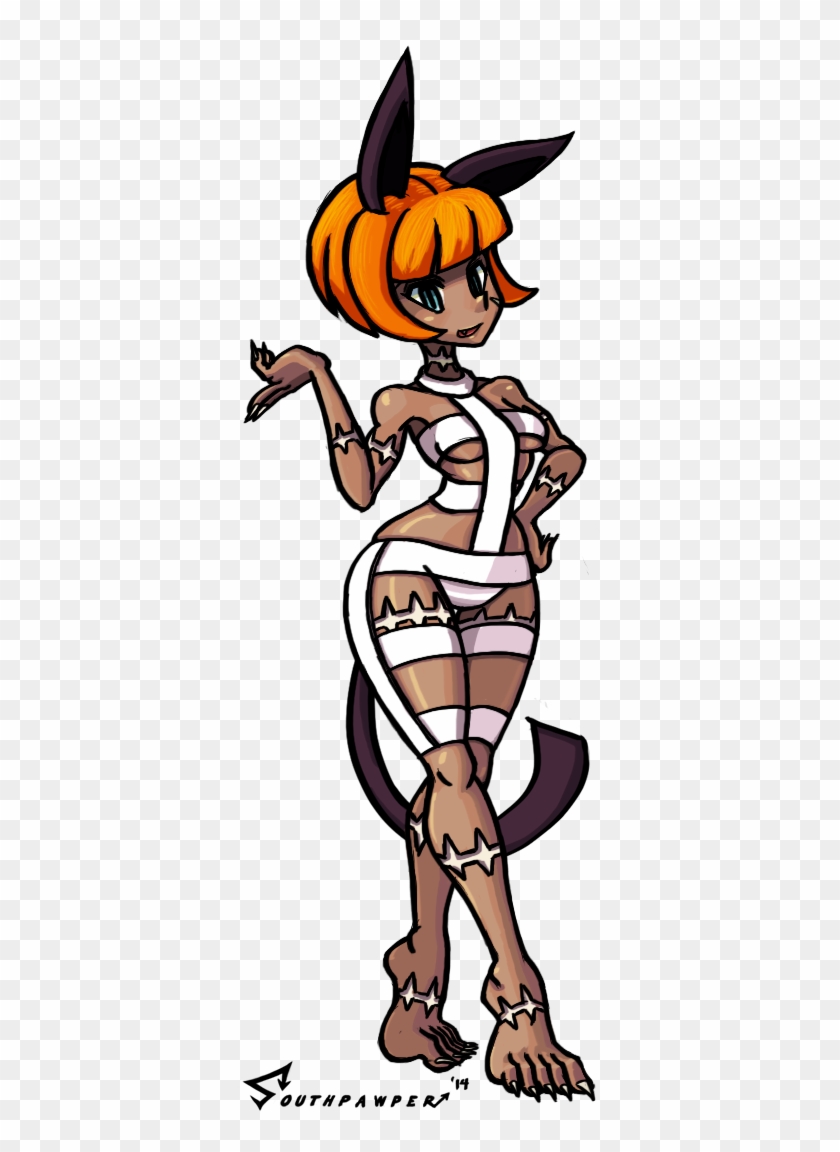 Fortune As Leeloo By Southpawper - Skullgirls Ms Fortune Sketch #960461
