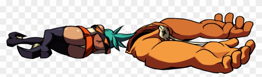 Skullgirls Ryona Game Over Knocked Out K - Skullgirls Death Poses #960470