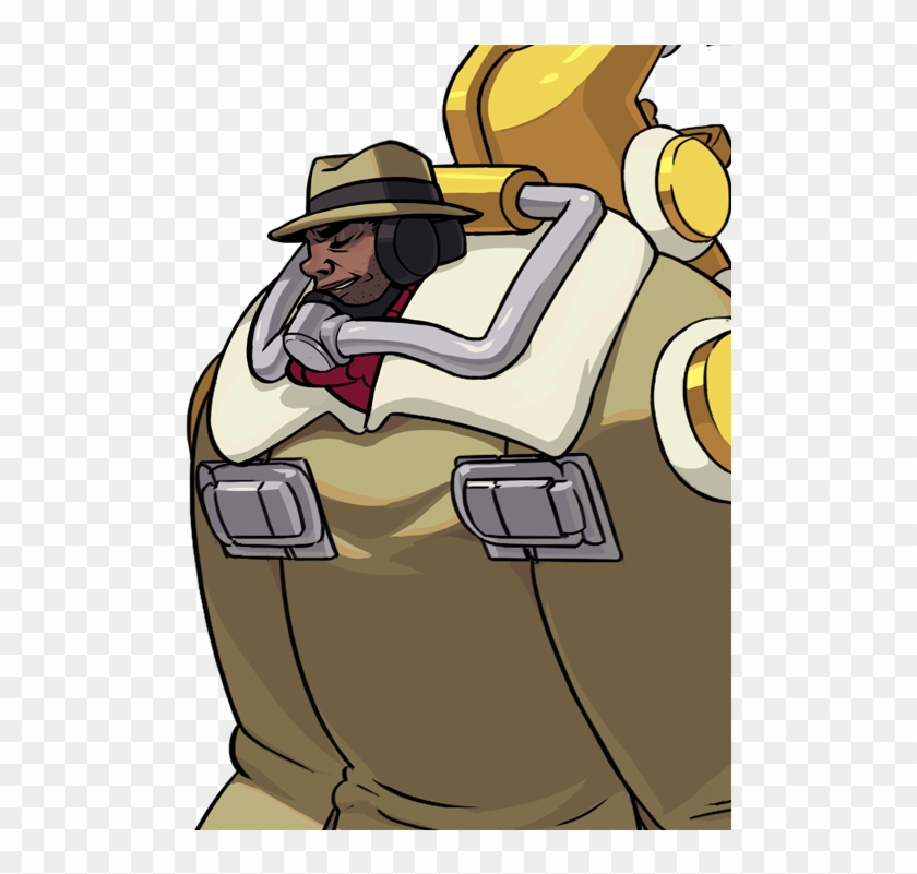 Iirc The Guy That Created The Characters Of Skullgirls - Big Band Skullgirls Face #960471