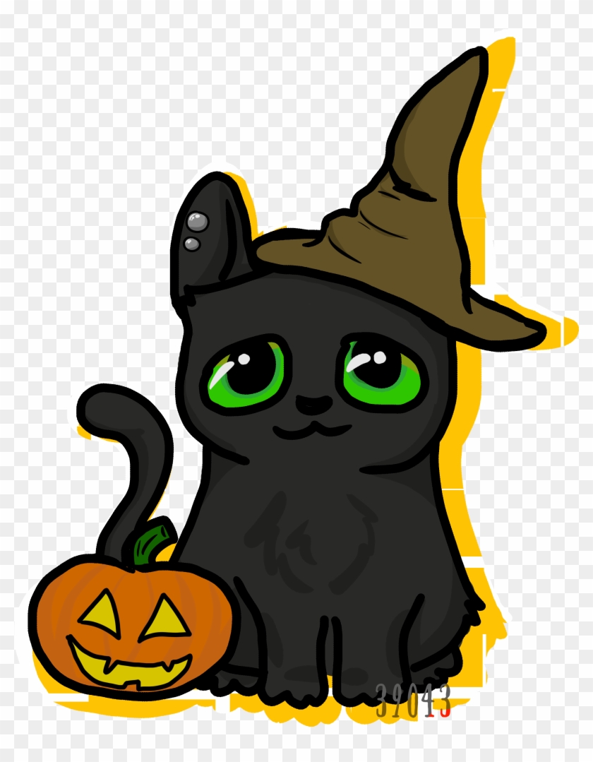 Halloween Kitty Ych - Beanie #960499