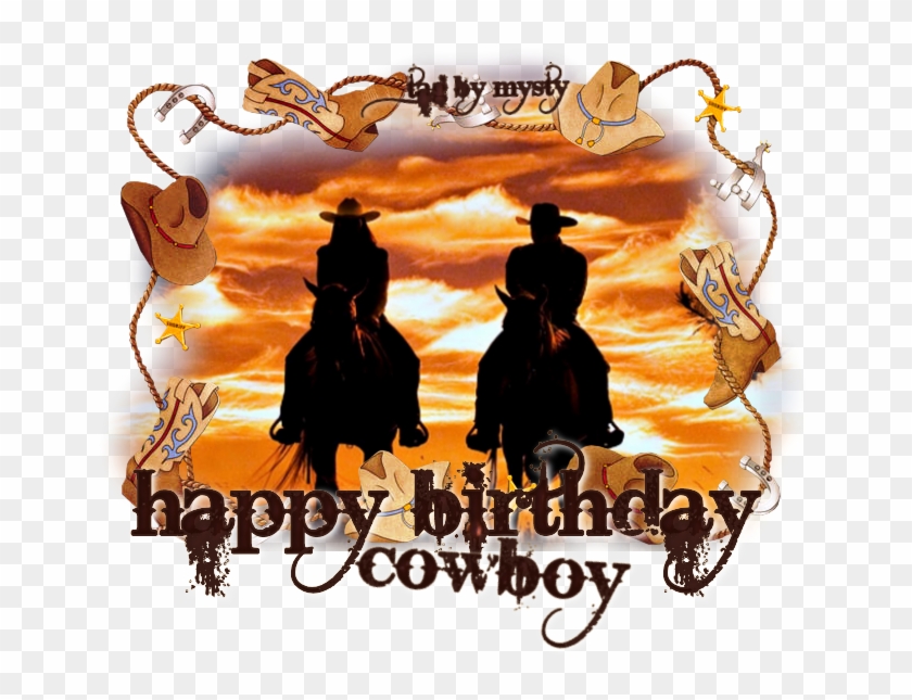 Cowboy Clipart Happy Birthday - Happy Birthday Cowboy #960646