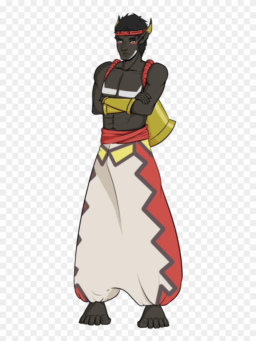 Tapu Bulu Gijinka By Lunar-hourglass - Weapon #960655