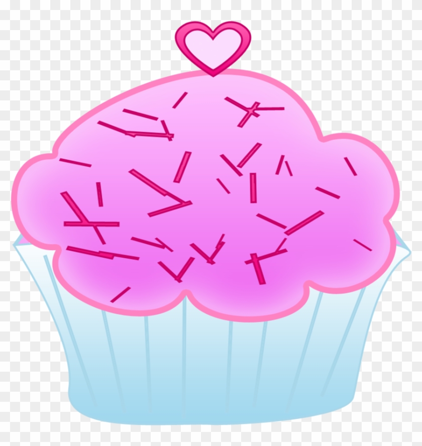 Pink Cupcake Clipart By Worddraw - Cupcake Clipart Free #960699