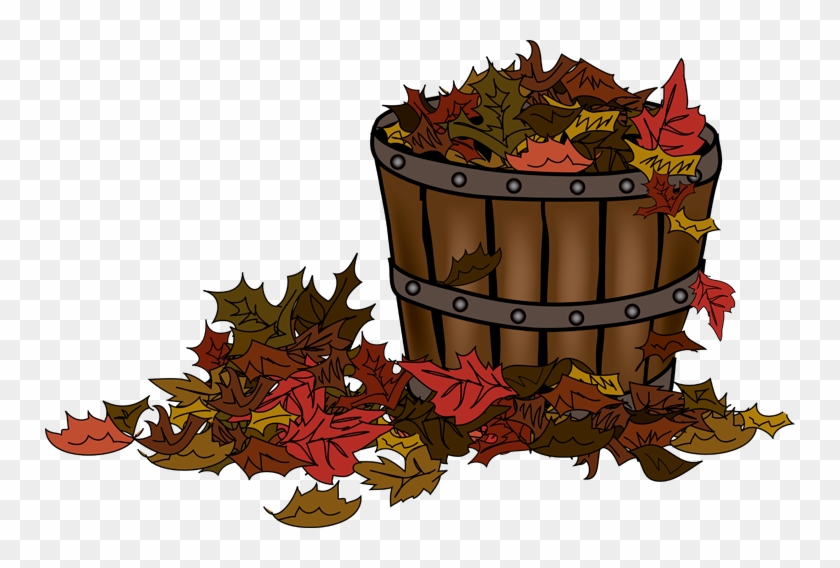 Basket Clipart Leaves - November Clip Art #960764