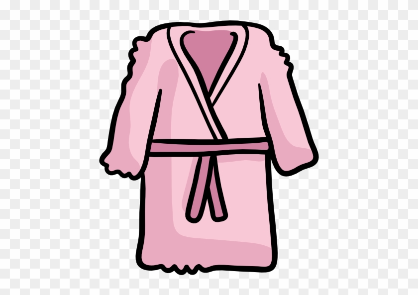Bathrobe Free Icon - Red Bath Robe Clipart, clipart, transparent, png, imag...