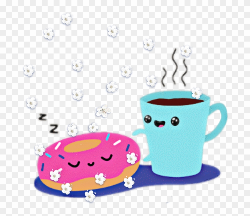 Donuts And Coffee Cute #960915