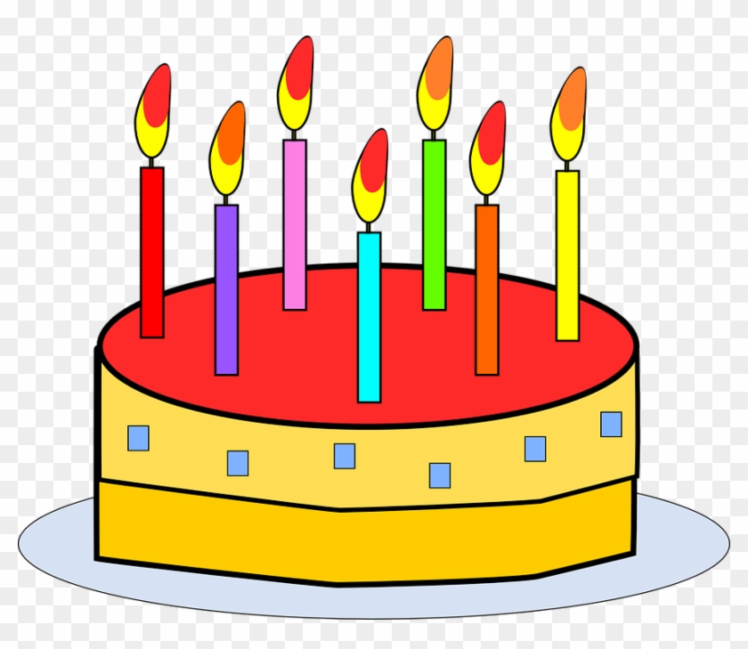 Collection Of Birthday Cake Clipart - Birthday Cake Clip Art #960955