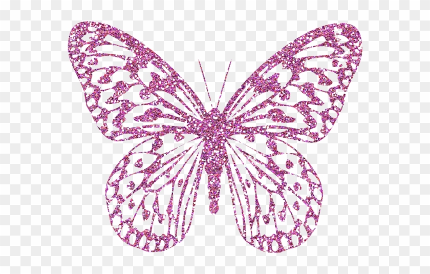 Pink Decorative Butterfly Png Clipart Image - Pink Butterfly Png Transparent #960972