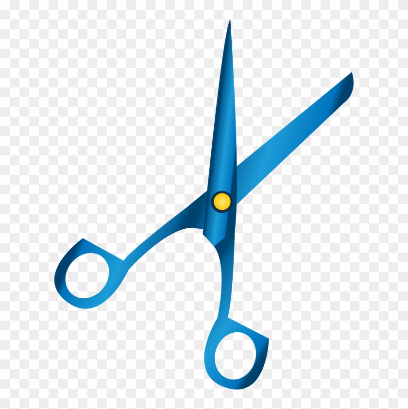 Comb Hairstyle Barber Scissors - Vector Graphics #960995