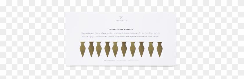 Brass Page Markers - Military Rank #961000