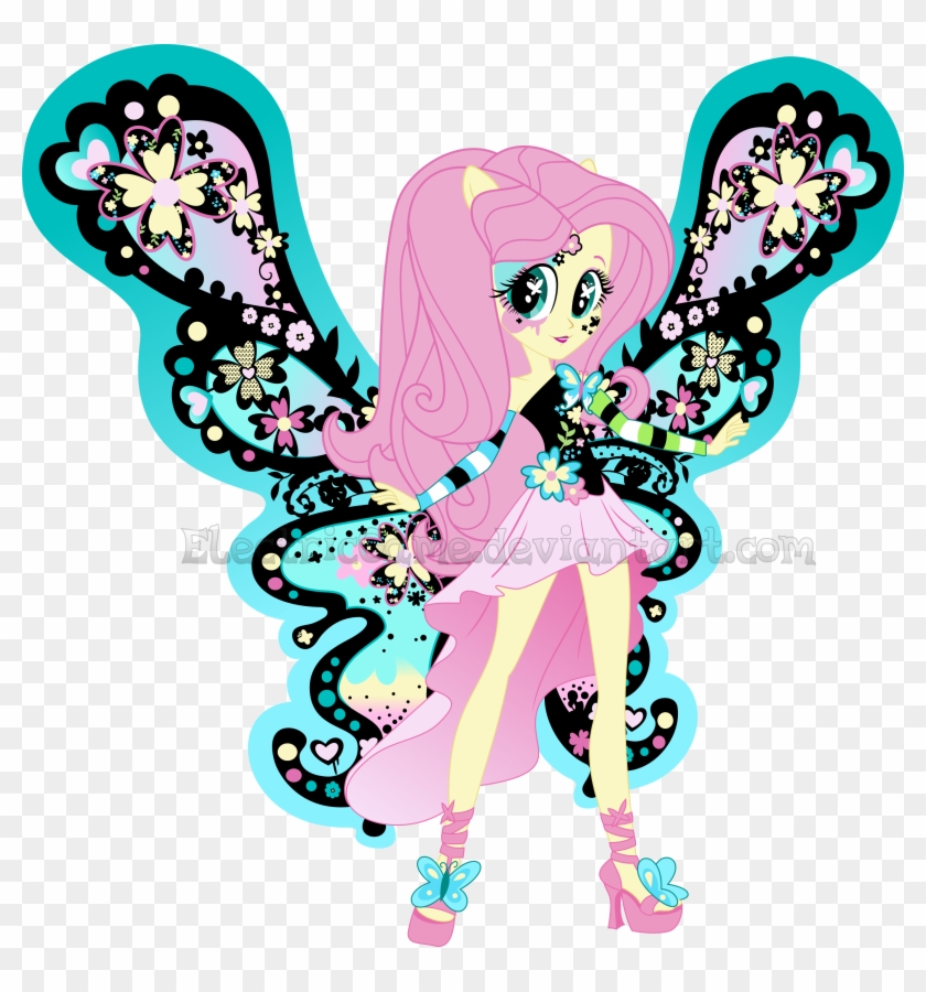 Mlp - Eg - Shy Butterfly - Vector By Electricgame - Equestria Girl Legend Of Everfree Fluttershy #961027