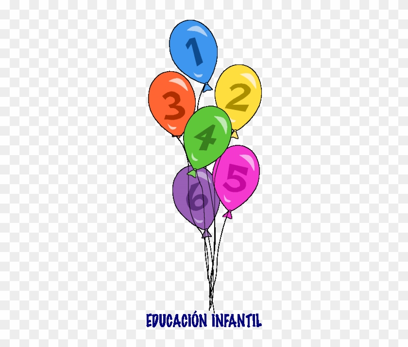 Lunes, 22 De Noviembre De - Globos Con Numeros Dibujo #961047